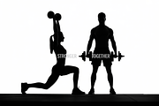Fitness Workout Training Gym Vector, an Object Graphic by Creativeshirt (Thumbnail 6 of 10)