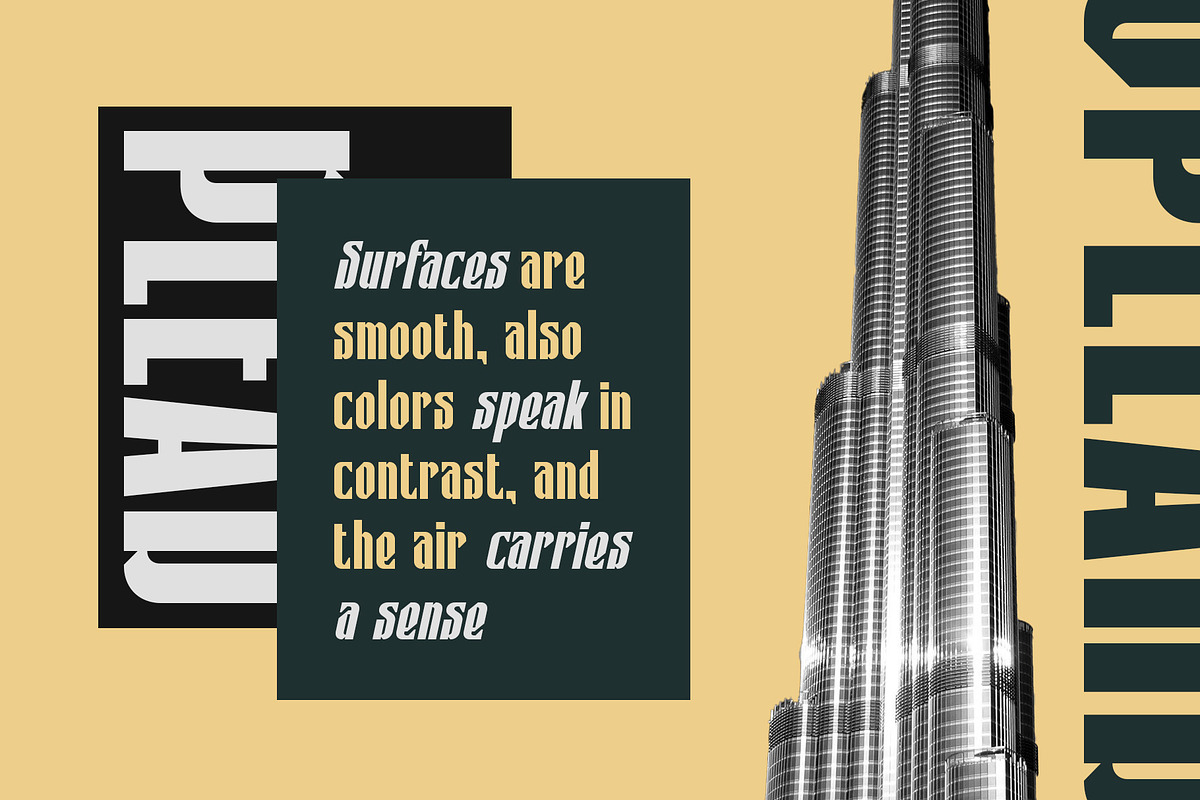 CS Copeland – Condensed Font, a Sans Serif Font by Craft Supply Co. (Photo 6 of 8)