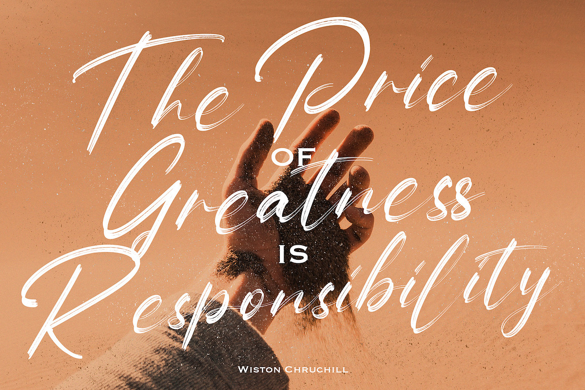 Baliung - Handwritten Font preview 3