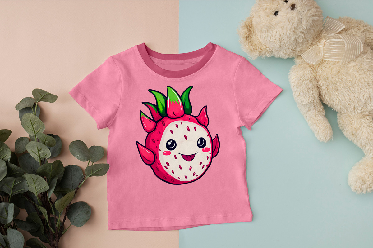 kawaii Fruits Clipart, an Illustration by Forhadx5 (Photo 9 of 10)