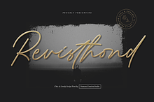 Revisthond Handwritten Script