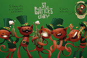 St. Catricks day bundle, vector, an Animal Illustration by IvanNikulin (Thumbnail 1 of 3)
