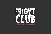 Fright Club - A Horror Font, a Handwritten Font by Beck McCormick (Thumbnail 1 of 10)