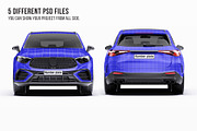 2027 Sport SUV Mockup Set, an Advertising Mockup by Halal Graphic Studio (Thumbnail 8 of 12)