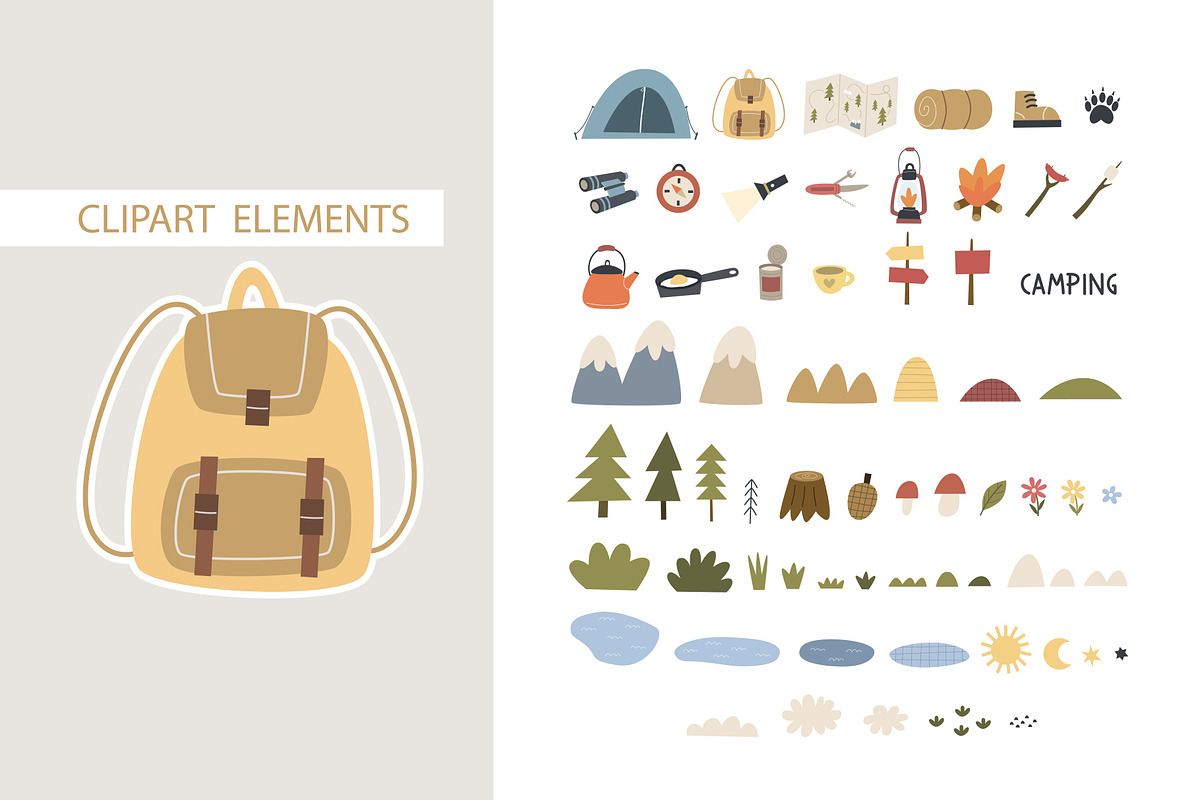 Camping, a Graphic by AnnieArt (Photo 2 of 7)
