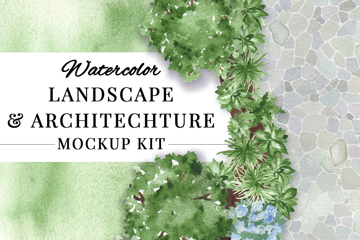 Landscaping and Architecture Kit, an Illustration by Instinct Design Co (Photo 1 of 3)