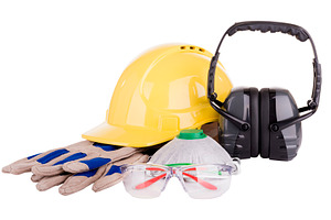 Safety Equipment PPE Isolated, an Industrial Photo by THP Creative