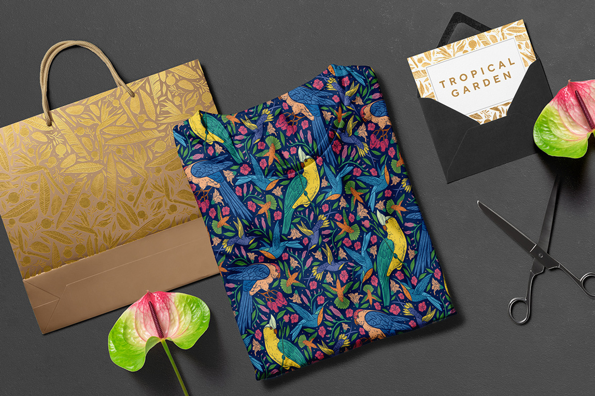 Tropical desire patterns, a Pattern Graphic by Piñata (Photo 11 of 17)