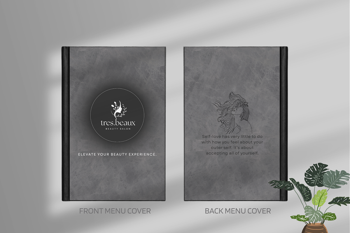 Elegant beauty salon menu template, a Card Template by Avyukta Envision Digital (Photo 3 of 4)