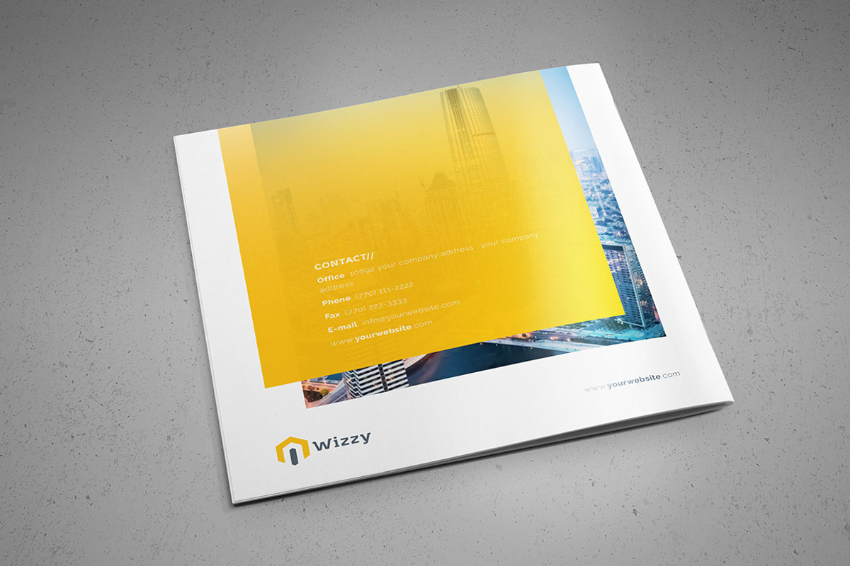 Wizzy Brochure - Square, a Brochure Template by rinatyassari (Photo 6 of 11)
