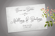 Bettylavia//Wedding Font, a Script Font by GRAPHICPRESS (Thumbnail 3 of 7)