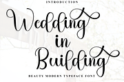 Wedding In Building, a Handwritten Font by FreshTypeINK (Thumbnail 1 of 8)