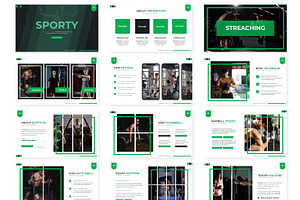 Sporty - Keynote Template