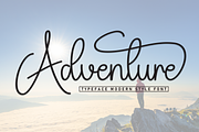 Adventure | Script Font, a Handwritten Font by Scratchones (Thumbnail 1 of 9)