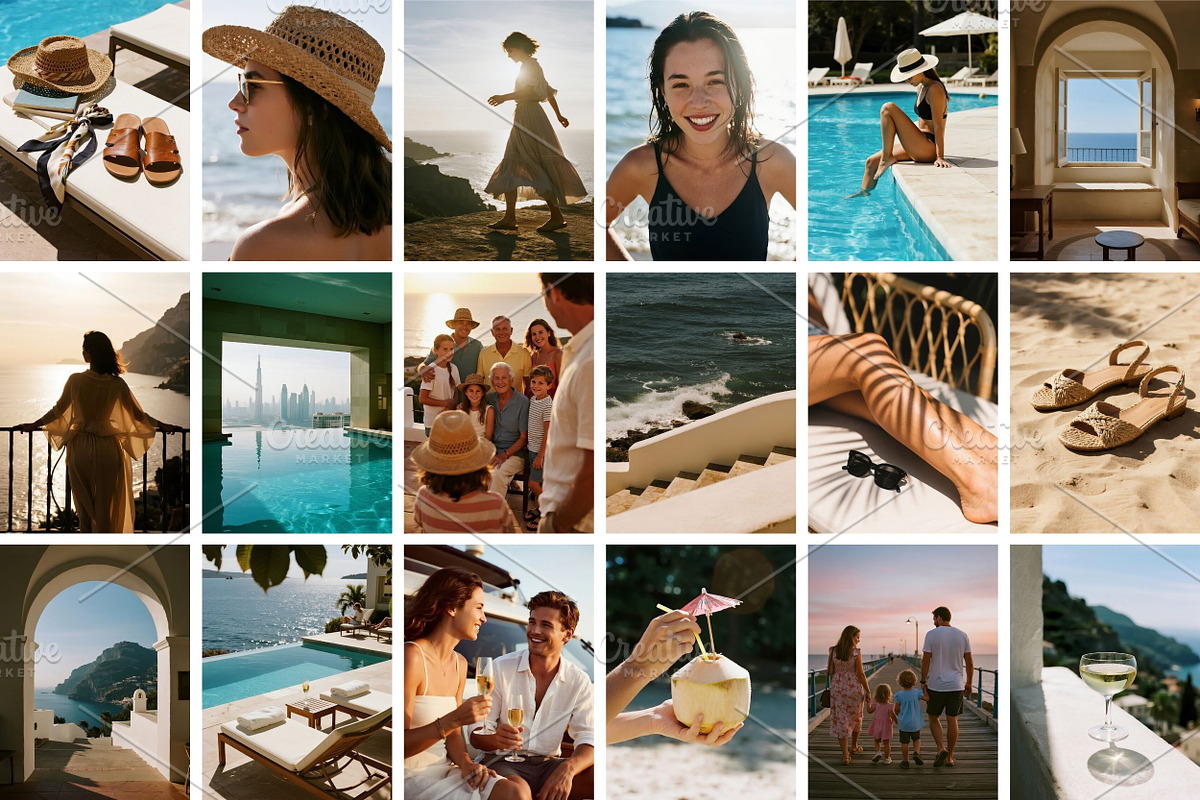 160 Summer Stock Photos, a Holiday Photo by Selenique Studio (Photo 5 of 7)