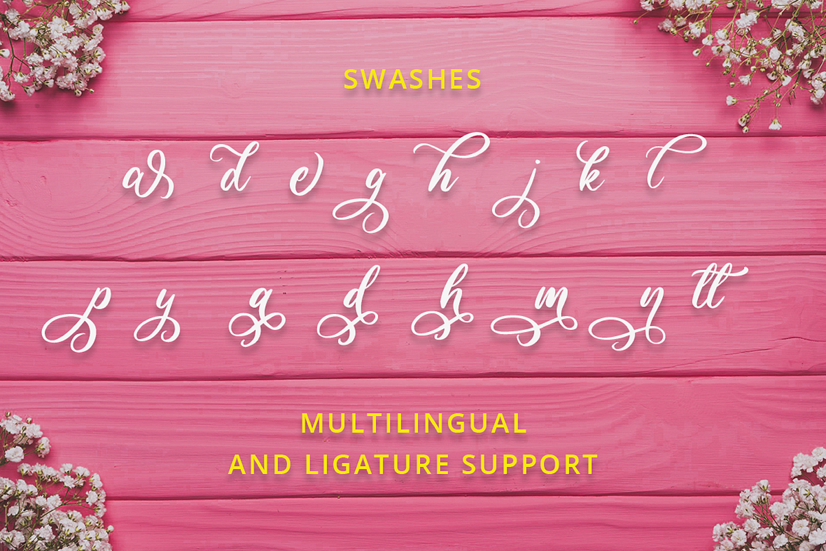 Script Font, a Script Font by Graphue (Photo 12 of 12)