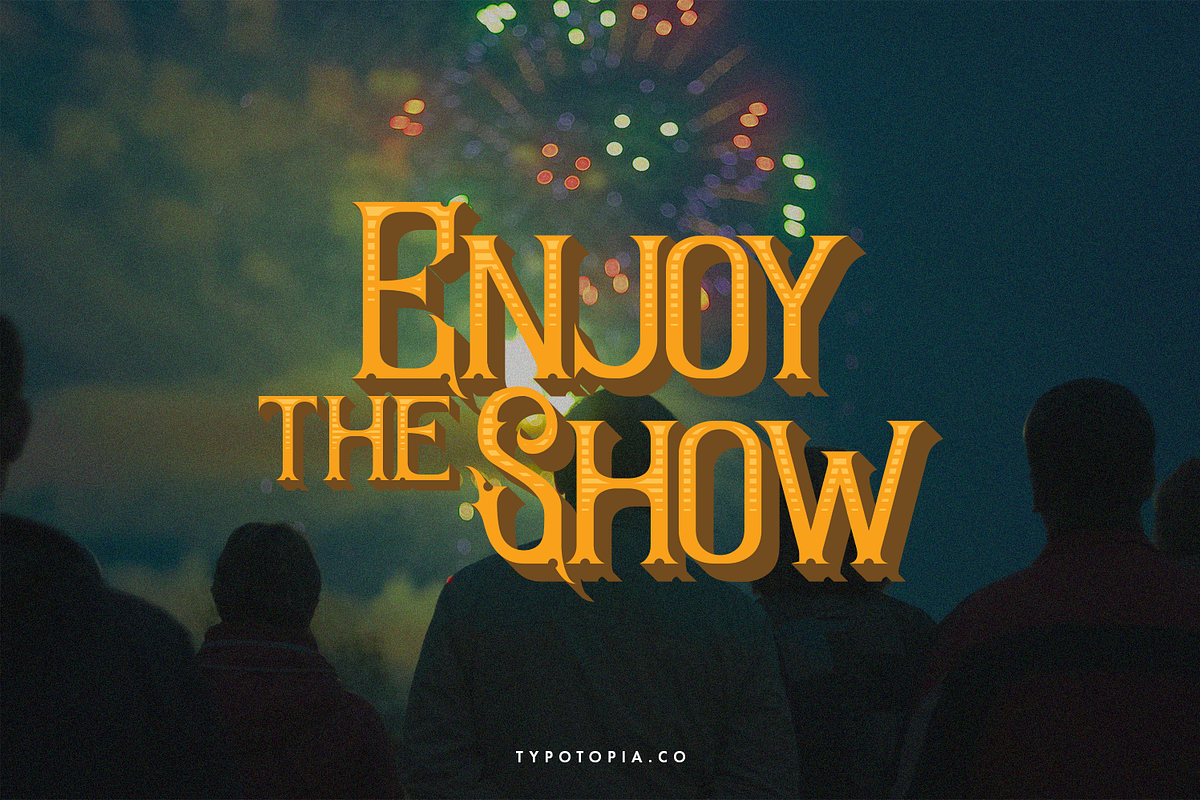 Sandorian Multi Layered Fonts preview 5