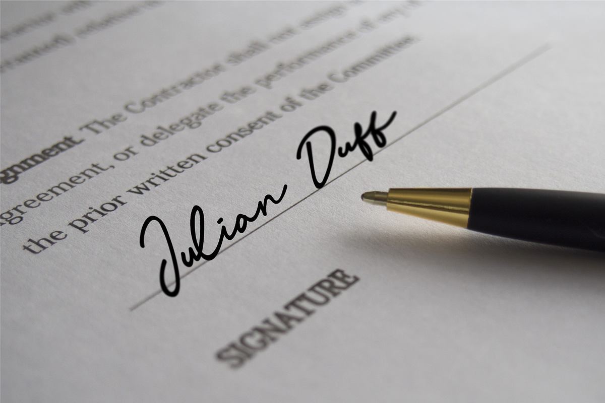 Balig Script -Elegant Signature Font preview 3