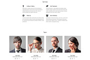 Hair Salon Responsive One Page Theme, a Landing Page Template by IceTemplates (Thumbnail 2 of 3)