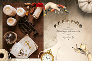 Dark vintage. Watercolor autumn set, an Object Graphic by JuliaBadeeva (Thumbnail 6 of 12)