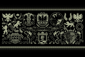 STREETWEAR HERALDIC GRAPHIC SET, an Object Graphic by BonkiStudio