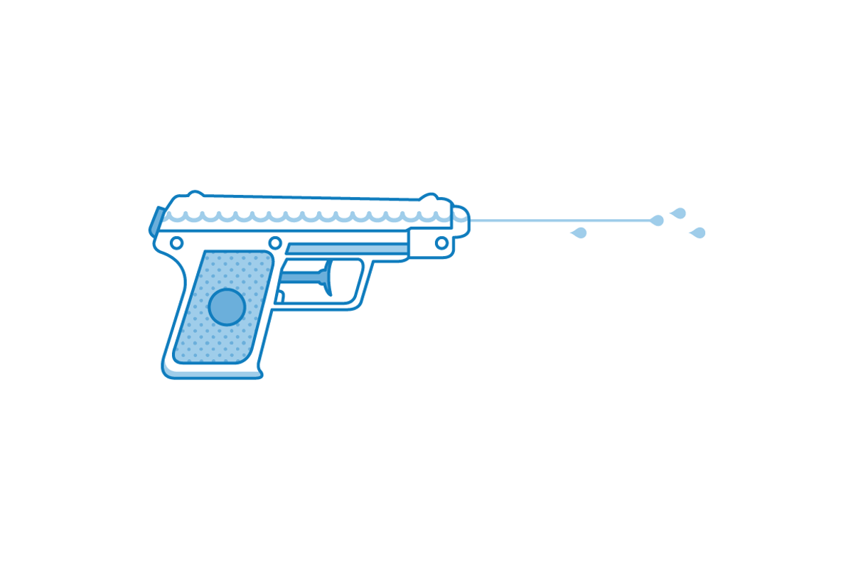 Water Gun: Super Soaker, an Illustration by CSA Creative Studio (Photo 2 of 2)