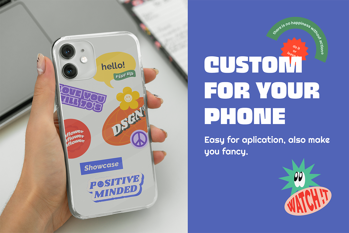 Sticker Pack Bundle, an Object Graphic by Sixtysix Labs (Photo 10 of 14)