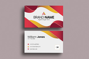 Business Card Template, a Business Card Template by MightyDesign