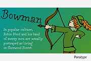 Bowman, a Script Font by Paratype (Thumbnail 1 of 2)