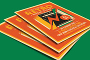 Retro Music Flyer Amplifier, a Flyer Template by Muhamad Iqbal hidayat (Thumbnail 3 of 4)
