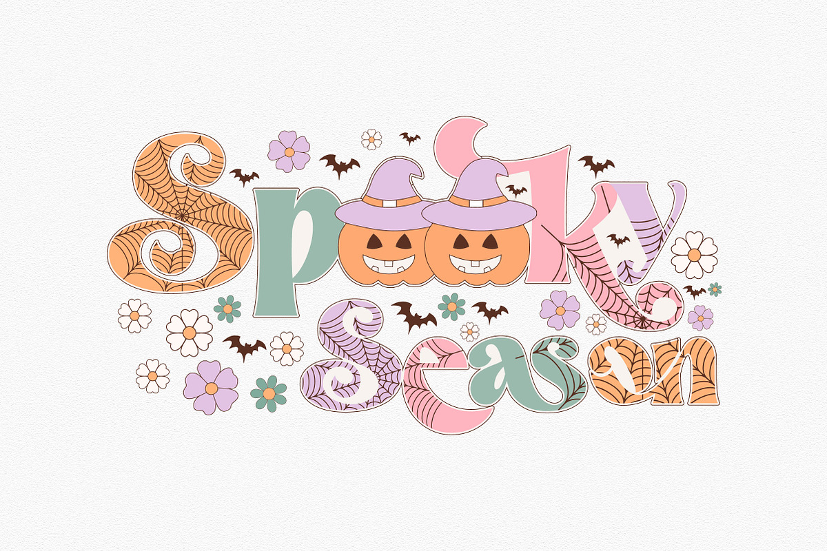 Halloween Sublimation Design Bundle, a Work Illustration by CreationArt (Photo 16 of 19)