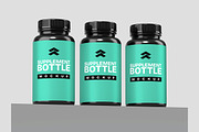 Supplement Bottle - Mockup, a Product Mockup by Rometheme Std (Thumbnail 5 of 5)