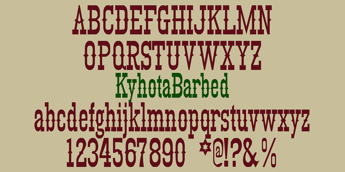 Kyhota, a Slab Serif Font by Ingrimayne Type (Photo 2 of 7)