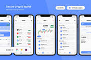 Currypto – Secure Crypto Wallet App, an App Template by trabaskriya (Thumbnail 1 of 5)
