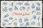 Hand-Drawn Outdoor Fishing Elements, a Sport Illustration by Wortfice (Thumbnail 6 of 6)