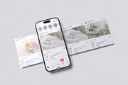 Instagram mockup, an iPhone Mockup by HanaSaka_Studio (Thumbnail 4 of 5)