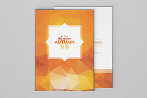 Set Of Autumn Brochures