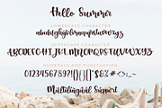 Hello Summer, a Font by GDcreative (Thumbnail 8 of 10)