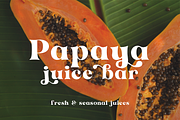 Antigua - Tropical Display, a Serif Font by HipFonts (Thumbnail 8 of 11)