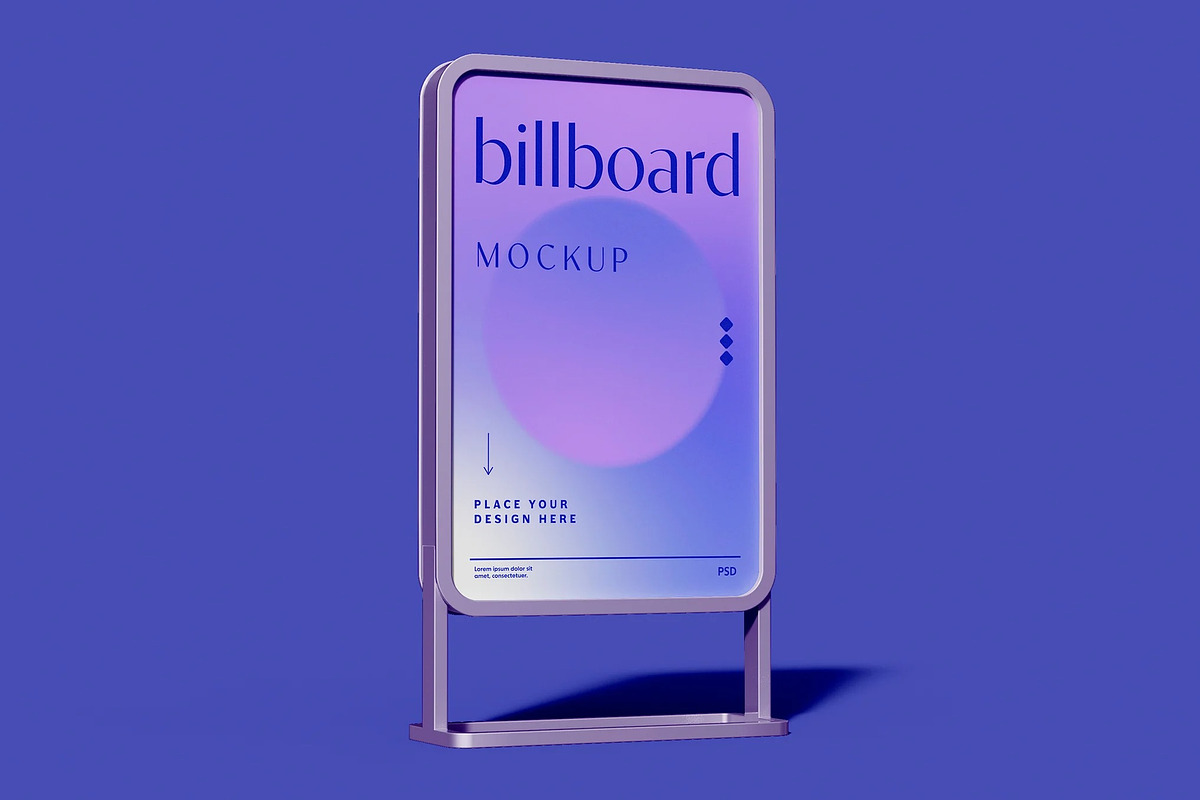 Billboard Mockup, an Advertising Mockup by skybluecreative (Photo 2 of 2)