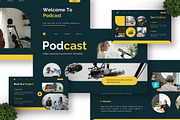 Podcast - Video Channel Keynote, a Presentation Template by Deepslide Studio (Thumbnail 3 of 6)
