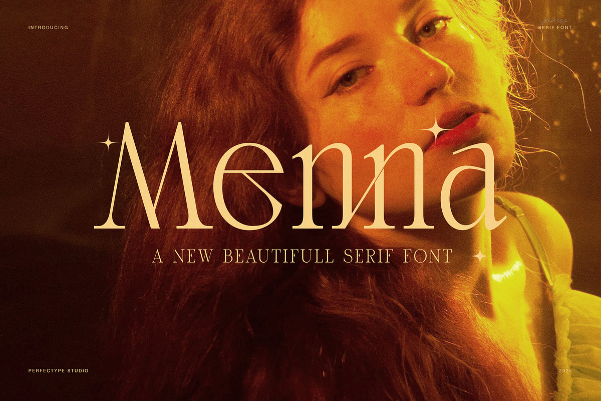 Menna Elegant Modern Serif Font, a Serif Font by Perfectype (Photo 1 of 8)