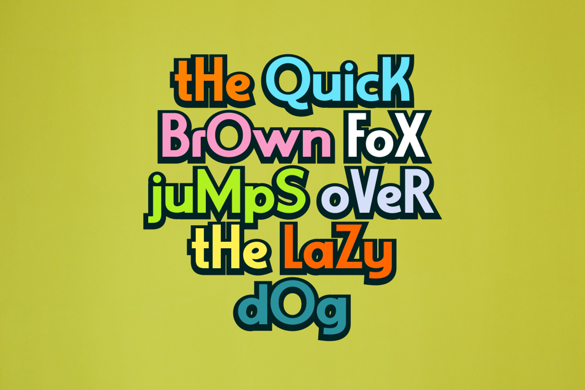 Spigobe Mix Upper & Lowwer, a Sans Serif Font by Monoletter Studio (Photo 1 of 6)
