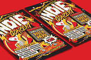 Indie Music Concert Flyer, a Flyer Template by Muhamad Iqbal hidayat (Thumbnail 3 of 4)