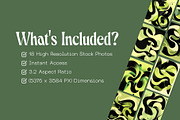 18 Green Fluid Abstract Wallpapers, a Wallpaper Graphic by Incomelion (Thumbnail 2 of 9)