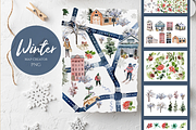 Nordic Noel | 8 in one, a Decorative Illustration by Karma (Thumbnail 7 of 9)