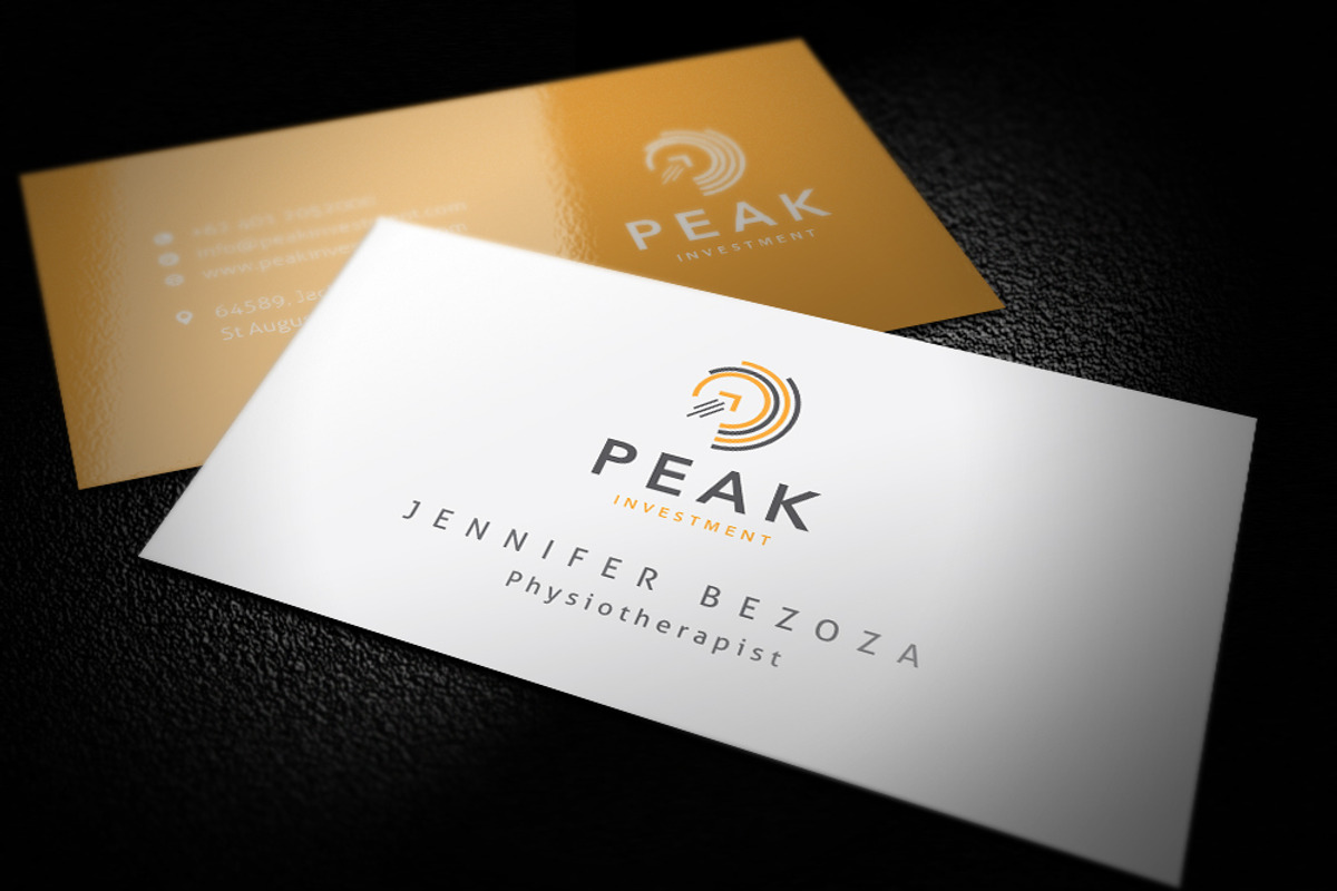 Peak Investment, a Branding & Logo Template by Cre8iveSense (Photo 2 of 4)
