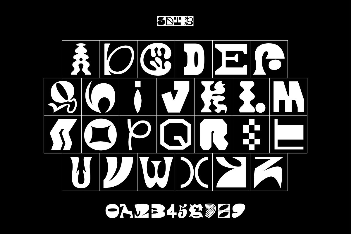 Allsorts (Quirky Display Font), a Sans Serif Font by BTYPE (Photo 9 of 12)