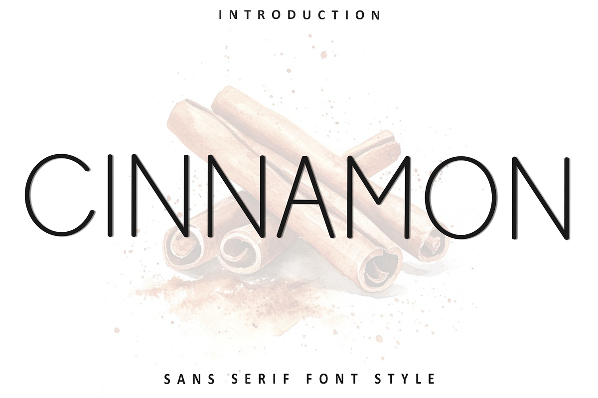 Cinnamon, a Sans Serif Font by InermediaSTUDIO (Photo 1 of 8)