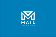 Mail Letter M Logo, a Branding & Logo Template by johnkent (Thumbnail 2 of 3)